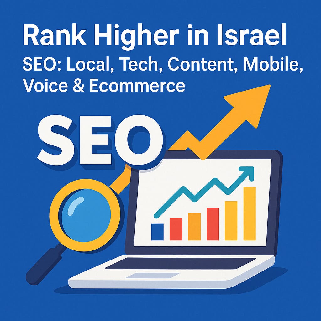 SEO Services for Israeli Businesses  | Local, Technical, Content, Voice